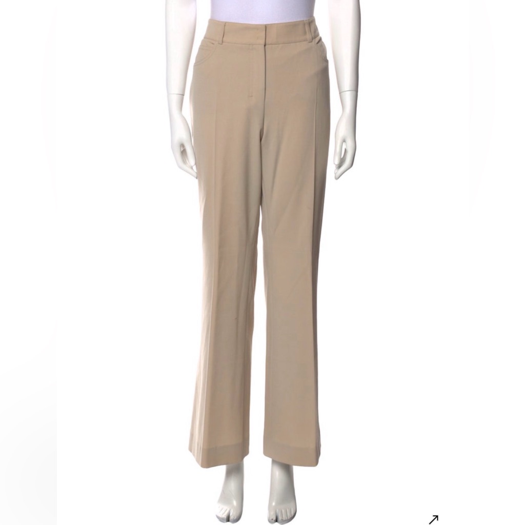 Akris Women’s Beige Work Pants Size 8